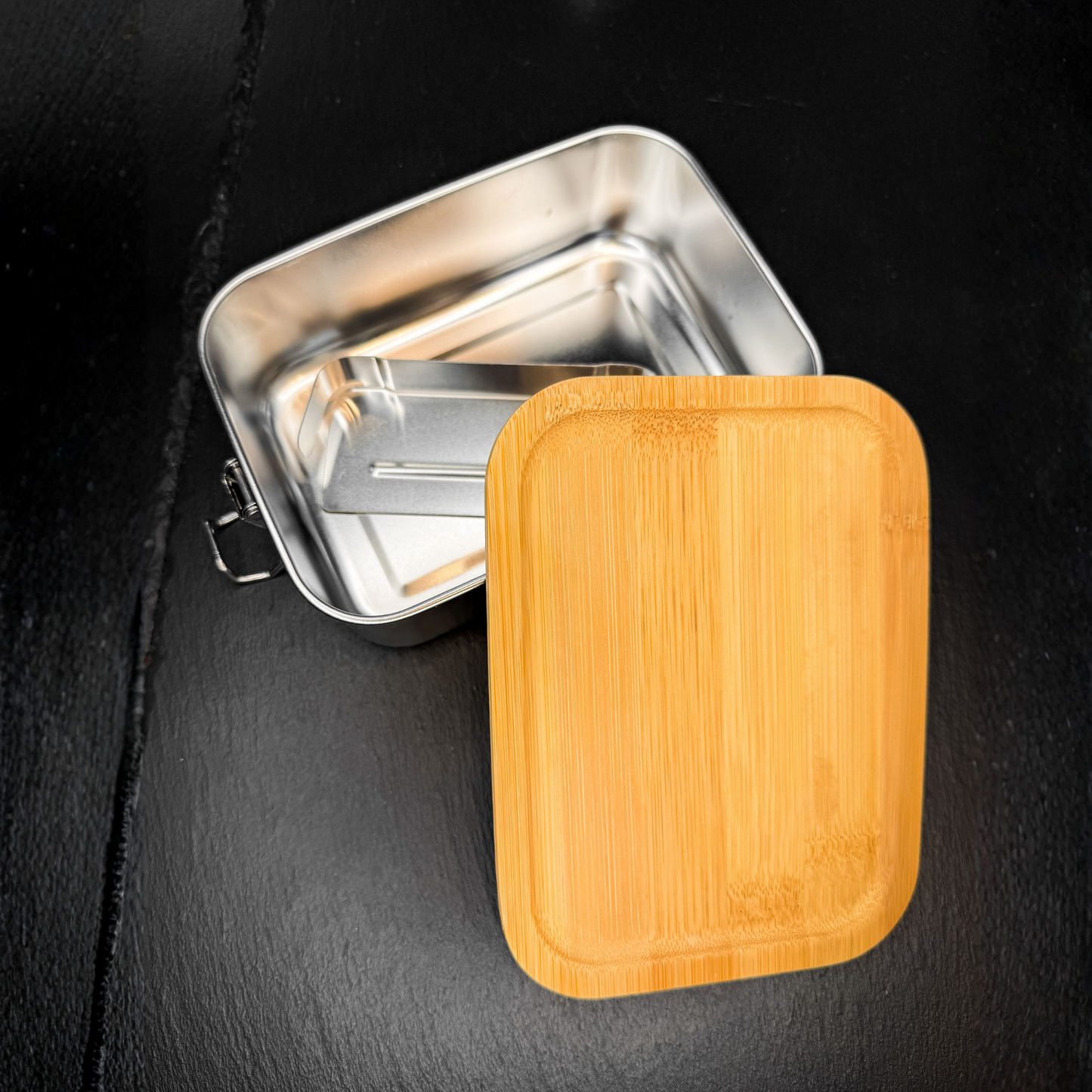 Jausenbox mit Holzdeckel