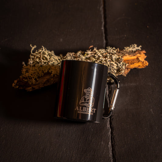 Tasse mit Karabiner