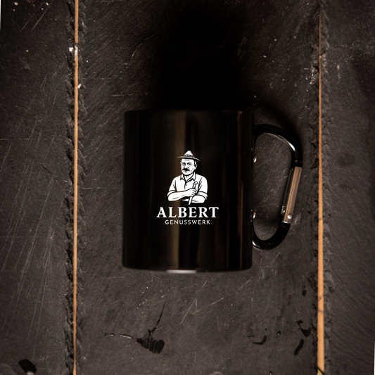 Tasse mit Karabiner
