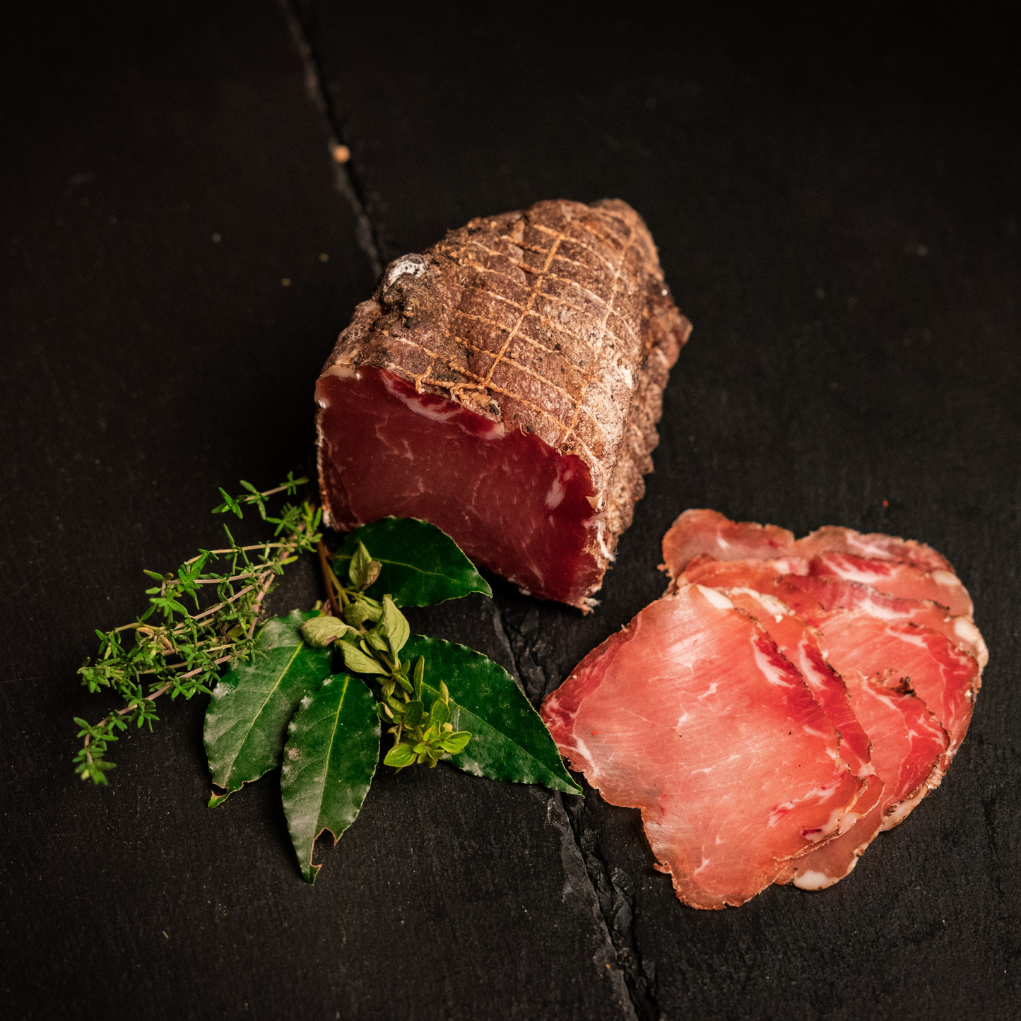 Geräuchertes Rindfleisch